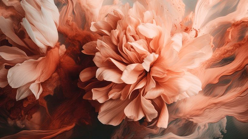 Splashed Peony von Treechild