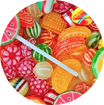 Lolly en kleurrijke snoepjes van insideportugal