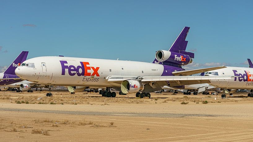 Former FedEx McDonnell Douglas DC-10. by Jaap van den Berg