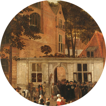 De verlening van een graad aan de Universiteit van Leiden, Hendrick van der Burgh