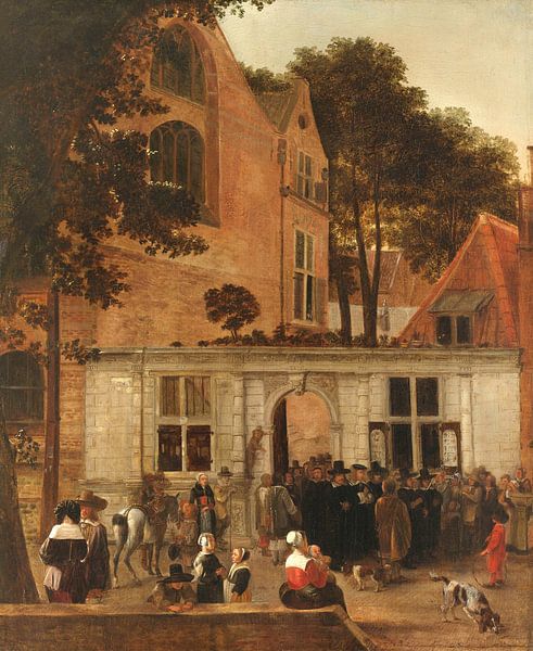 De verlening van een graad aan de Universiteit van Leiden, Hendrick van der Burgh van Meesterlijcke Meesters