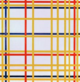 New York City I, Piet Mondrian