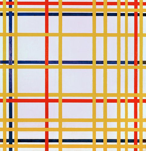 New York City I, Piet Mondriaan