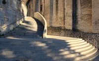 Magistrale trap van kerkgebouw