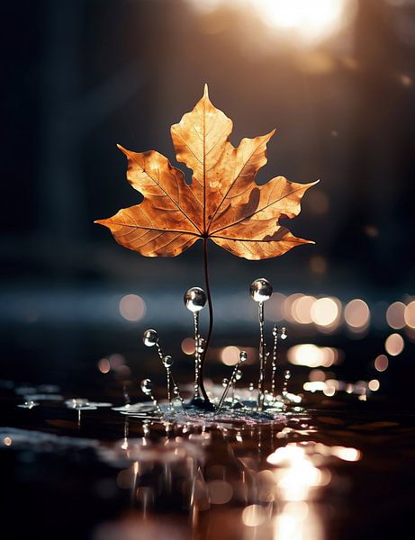 L'automne par fernlichtsicht