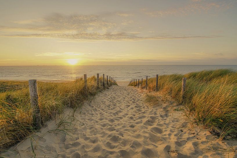 Plage, mer et soleil par Dirk van Egmond