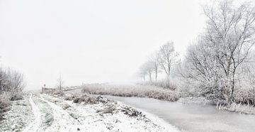 Winterlandschap van Monique van Velzen