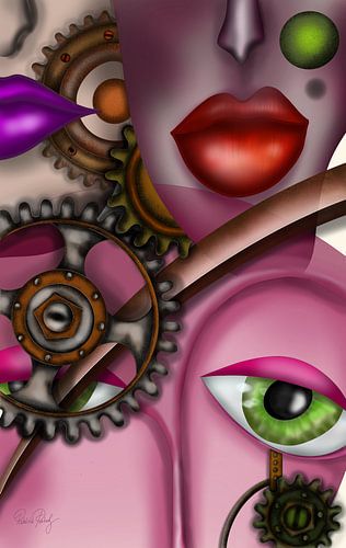 Modern Art - Steampunk Ladies