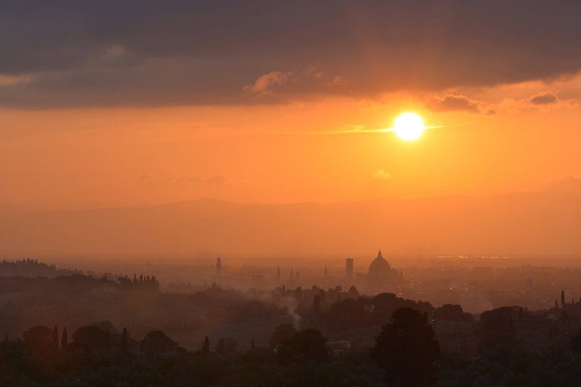 Zonsondergang Florence van Hilda van Welzen