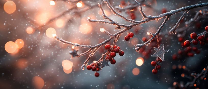 Weihnachten Glanz von Poster Art Shop