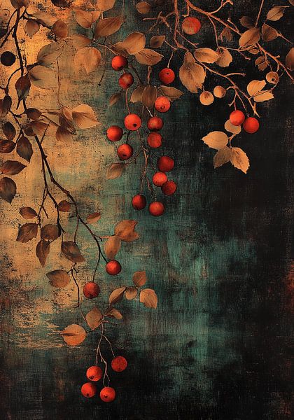 Beeren, Gold &amp; Smaragd von Bianca ter Riet