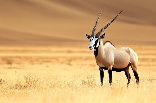 Oryx in de woestijn