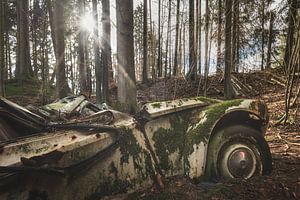 Voiture rouillée