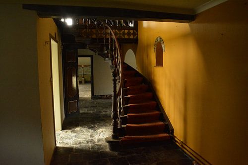 Stairs to the secondfloor 