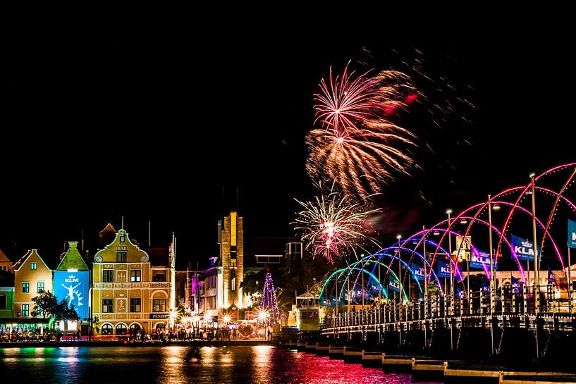 Vuurwerk in Punda van By Odessa DC