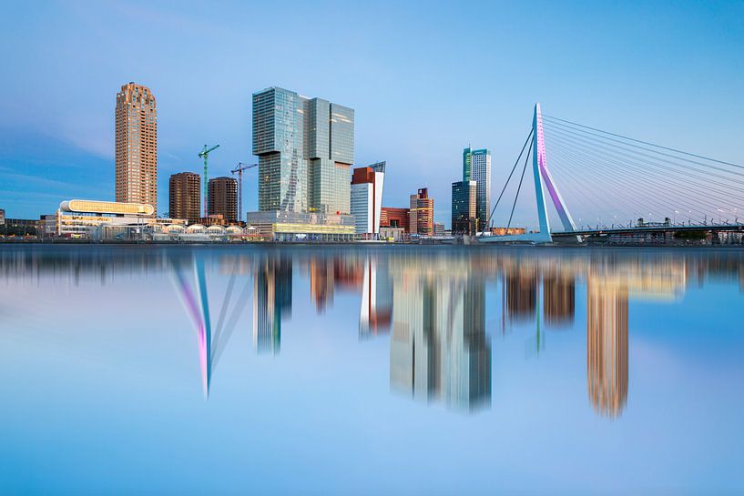 Rotterdam skyline by Steven Dijkshoorn