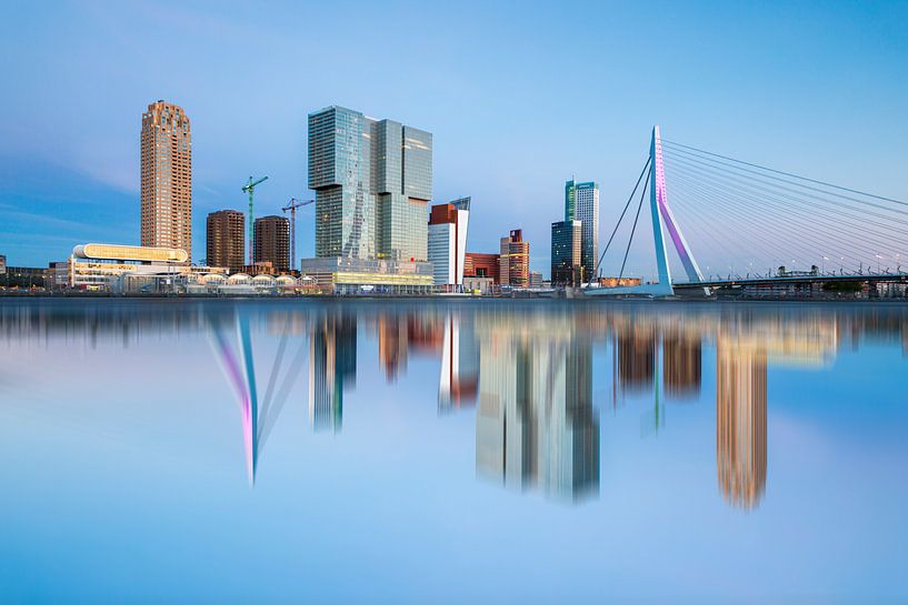 Rotterdam Skyline van Steven Dijkshoorn