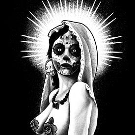 La Catrina / day of death von Darkroom.ink