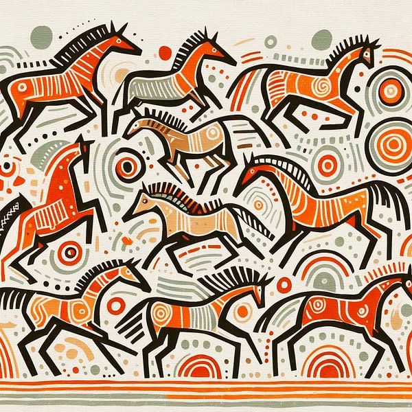 Eklektische Pferde von Fernando Vieira