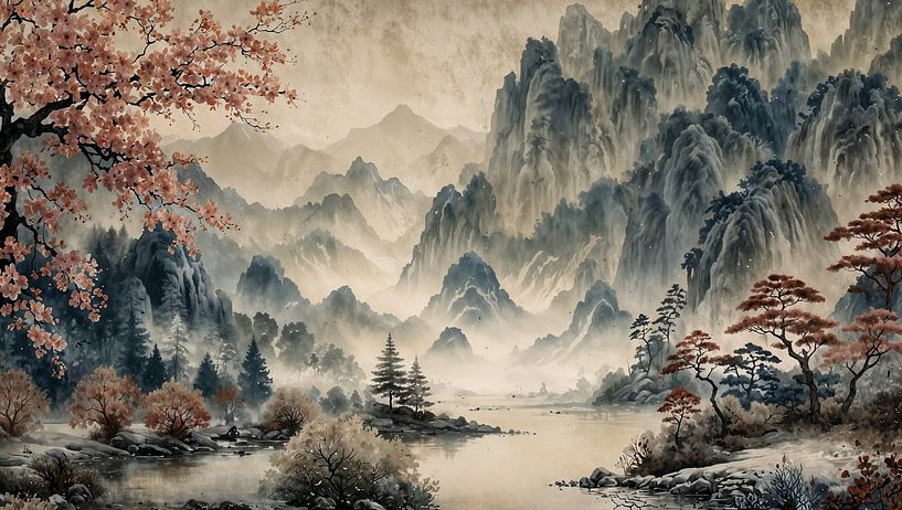 Serenity in the Mist by ThetaGlitch