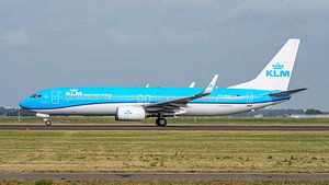 KLM Boeing 737-800 Passagierflugzeug.