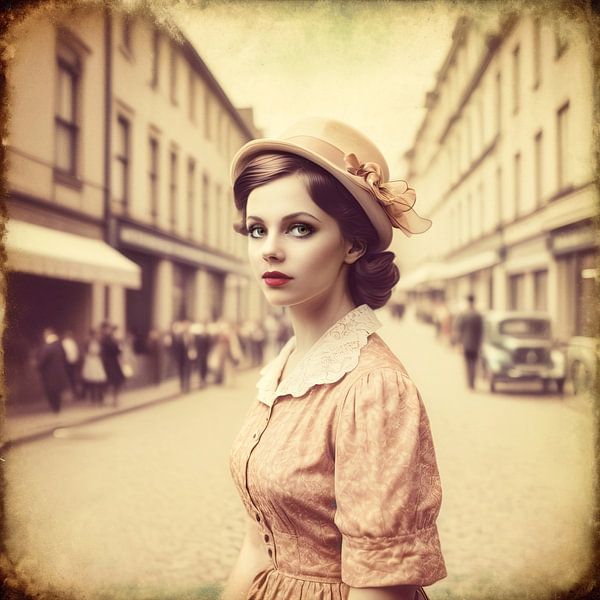 Photo de portrait d'époque : une fenêtre sur le passé par Arjen Roos