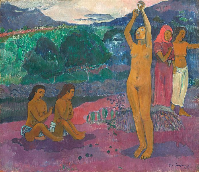Invocation, Paul Gauguin von Liszt Collection