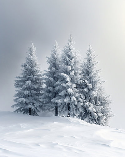 Romantische Winterlandschaft