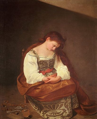 Caravaggio – Die reuige Magdalena (1594–1596)
