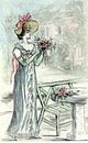 Mode in het negentiende-eeuwse Parijs, Henri Boutet, (1851 1919) van Liszt Collection thumbnail