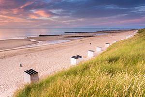 Domburg strand van Sander Poppe