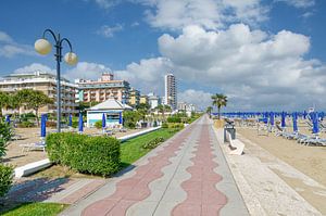 Strand im Badeort Lido di Jesolo