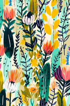 Wild Rain Of Flowers