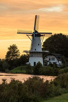 Windmolen in Deil Nederland