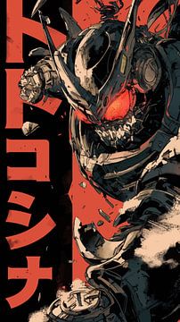 Scary Anime Warrior by MIROKKU
