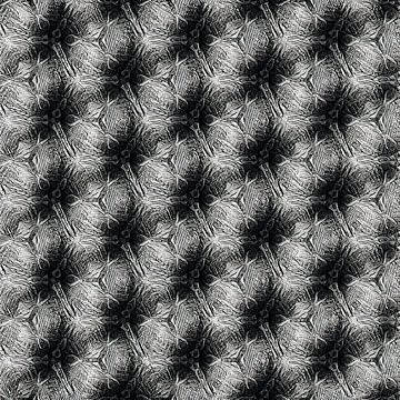 Schwarzweiss-Muster, Diagonale