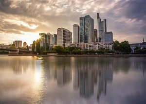 Skyline of Frankfurt by Sergej Nickel