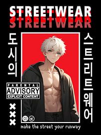 Straße Seoul von Hilde Remerie Fotografie und digitale Kunst