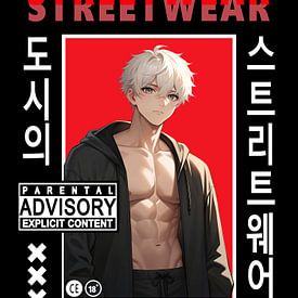 Straße Seoul von Hilde Remerie Fotografie und digitale Kunst