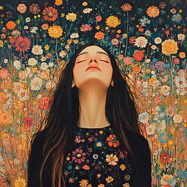 Flower Sky by Eye catching paintings