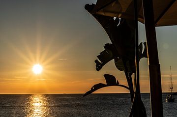 Zonsondergang in Ibiza van MirjamCornelissen - Fotografie