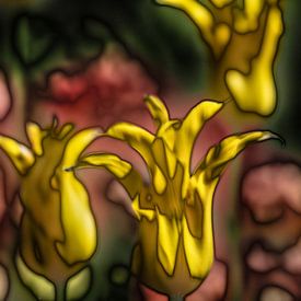 Surreal tulips by BS Photography