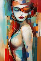 Woman abstract