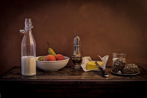 Stilleben nach dem Vorbild eines alten Meisters. Wout Kok One2expose
