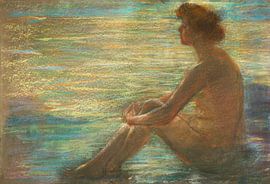 Nude against Sea, Alice Pike Barney