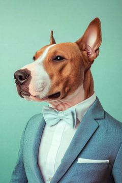 Bull Terrier van Poster Art Shop