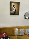 Kundenfoto: Pelikan Porträt von Diana van Tankeren