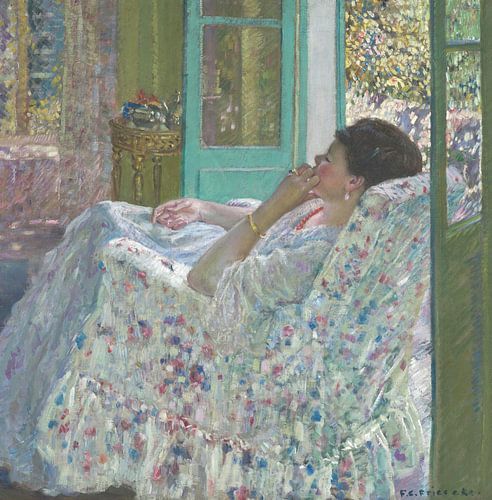 Middag - Gele Kamer, Frederick Carl Frieseke