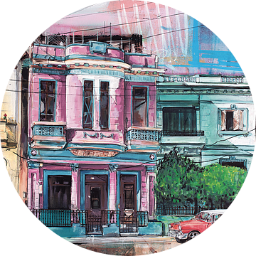 Havana, Cuba schilderij van Johannes