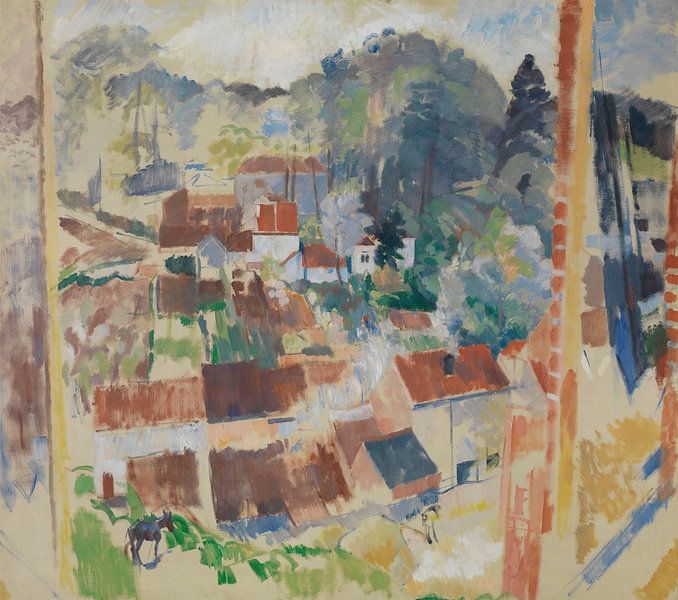 Rik Wouters - Open raam in Bosvoorde van Peter Balan